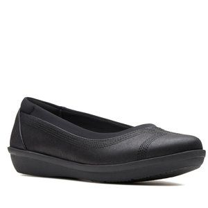 Clarks Ayla Low Black